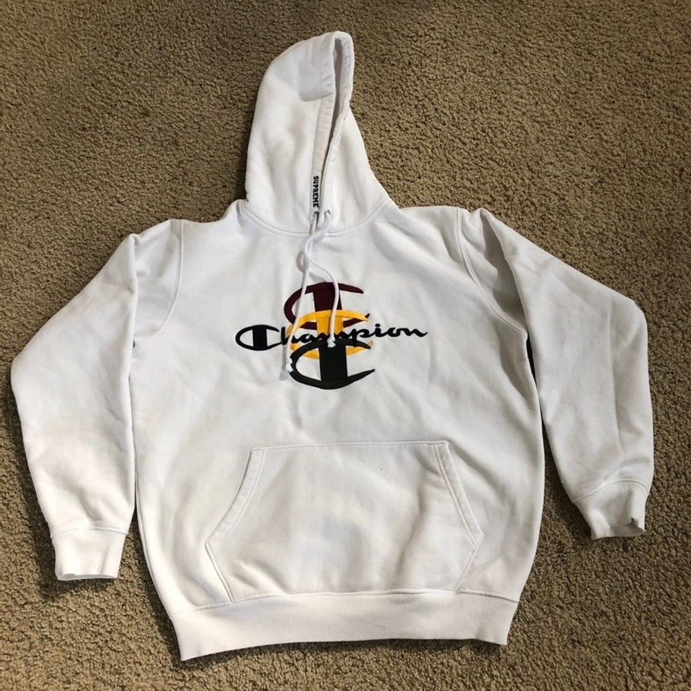 Supreme x champion hoodie